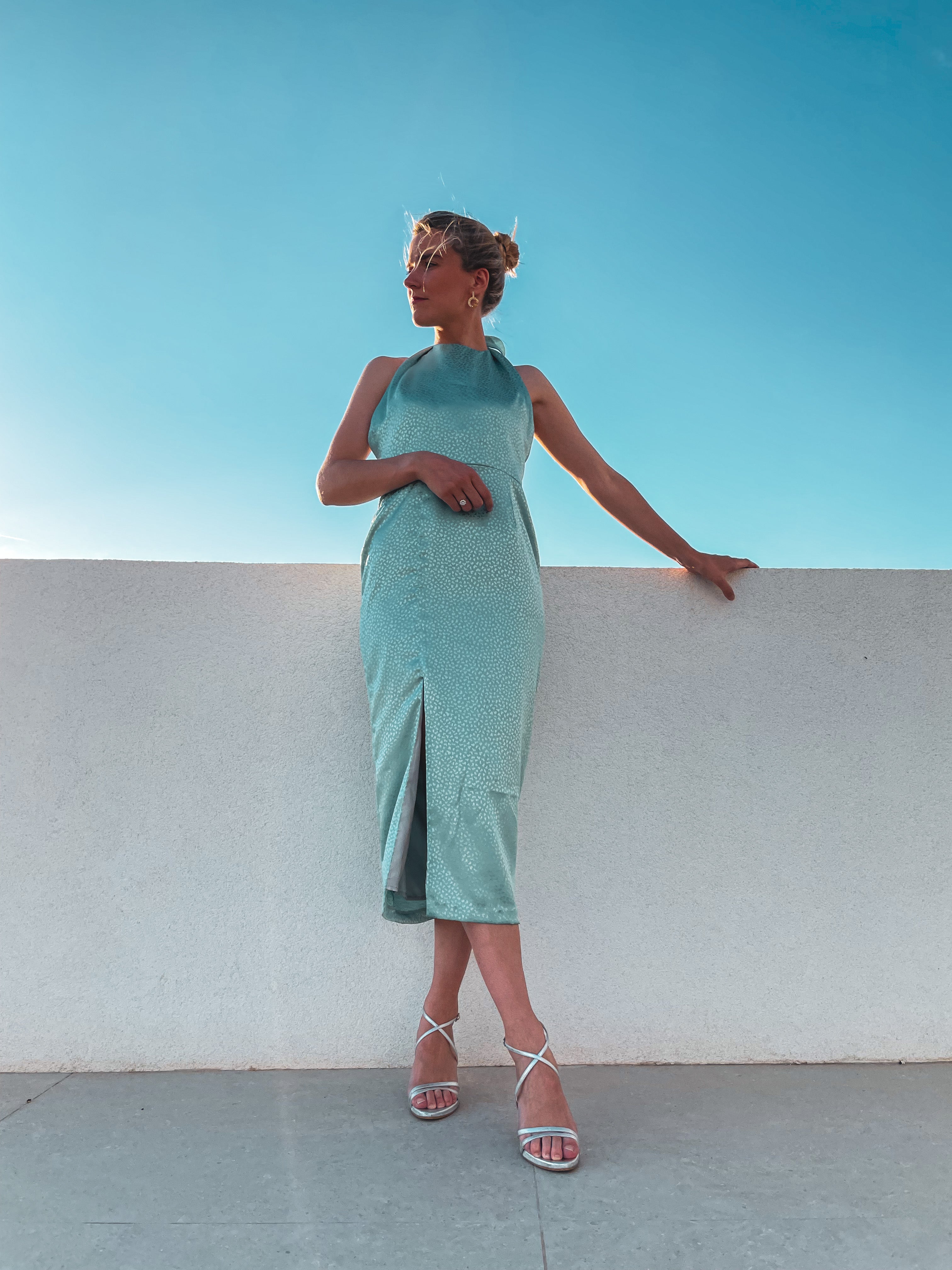 Vestido Halter Night