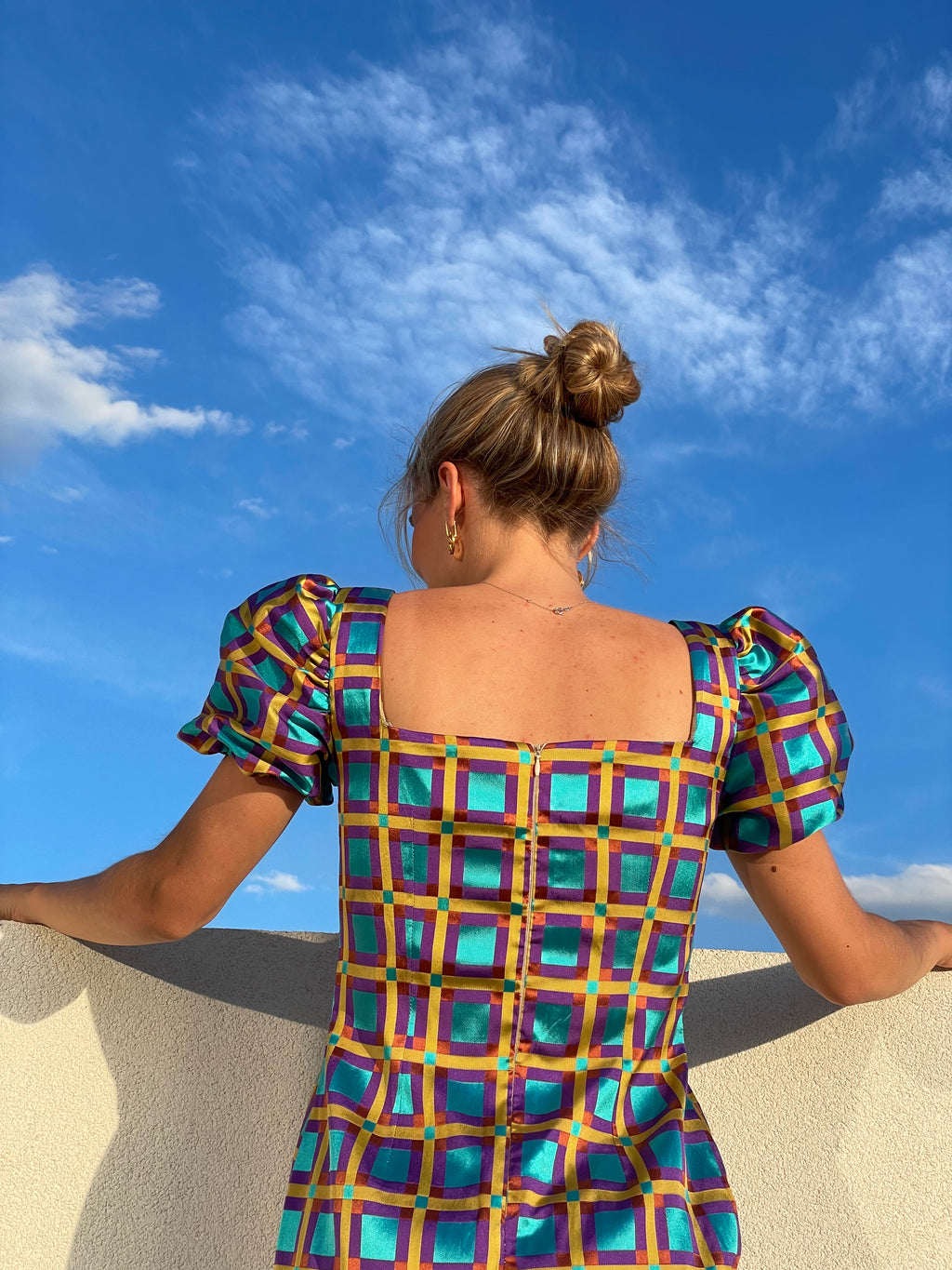 Vestido Apple Puff