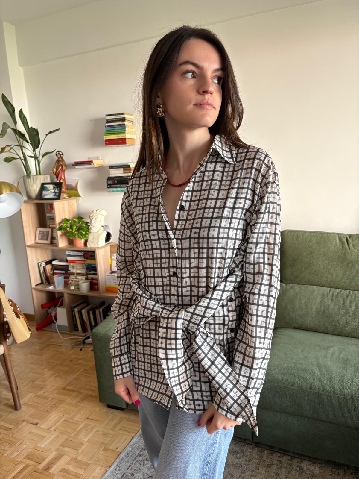 Camisa Carrie Checkmate / Disponible en Pre-order